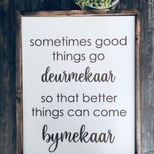 Deurmekaar – Bymekaar